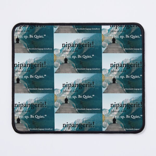 Item preview, Fun Greenlandic Word Kalaallisut Nipangerit! designed and sold by GraTEEtude.