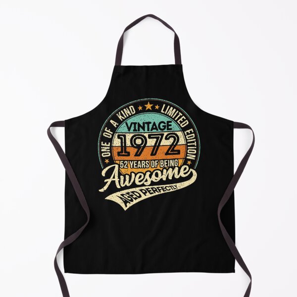 Item preview, One of a kind - Vintage 1972 - 52 years of being awesome - aged perfectly - limited edition - 2024 birthday designed and sold by oudinmeissArt.
