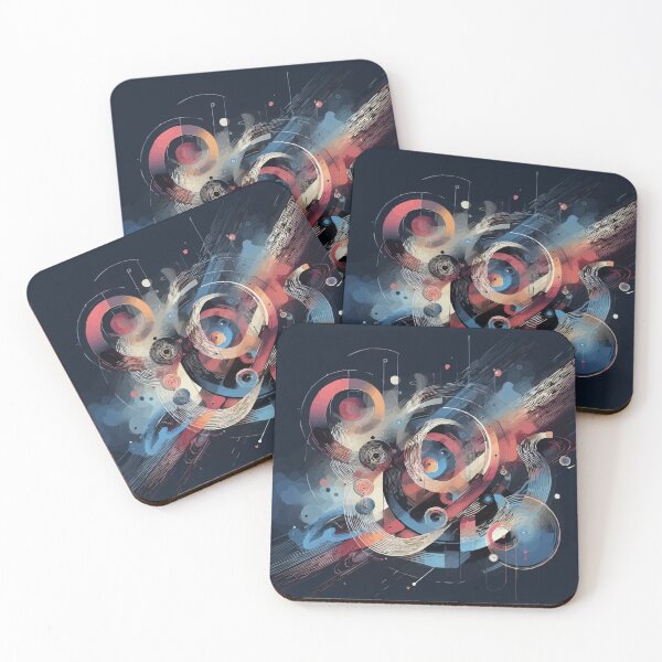 Item preview, Cosmic Dance of Vibrant Colors designed and sold by Gacram.
