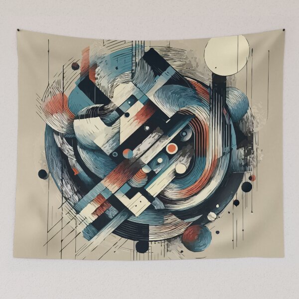 Item preview, Cosmic Dance of Vibrant Colors designed and sold by Gacram.