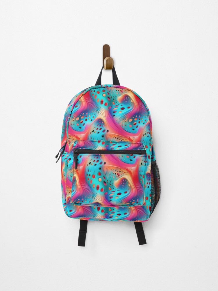Thumbnail 1 of 3, Backpack, Abstract Flow #016 designed and sold by paulasantos.