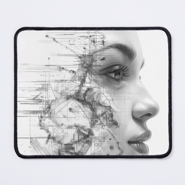 Item preview, "The Nexus Canvas: Exploring AI Artistry" designed and sold by VinciArt24.