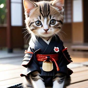 Artwork thumbnail, Samurai Kitty by ChimericCreate