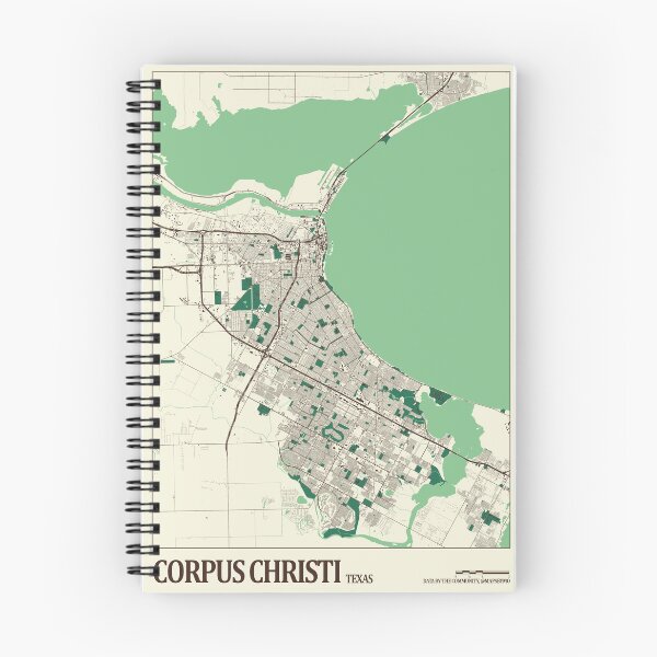 Item preview, Corpus Christi Street Map designed and sold by mapsbymo.