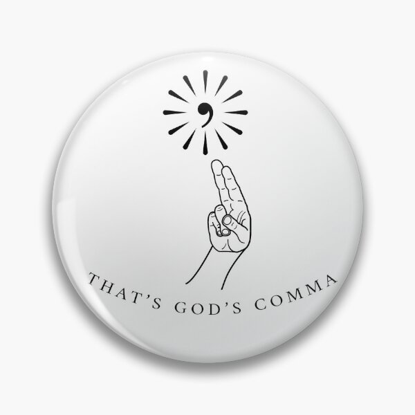 Item preview, That's God's Comma designed and sold by jccustomart.