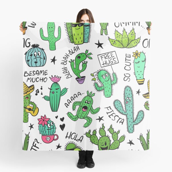 Item preview, Funny Cactus Pattern designed and sold by stylebytara.
