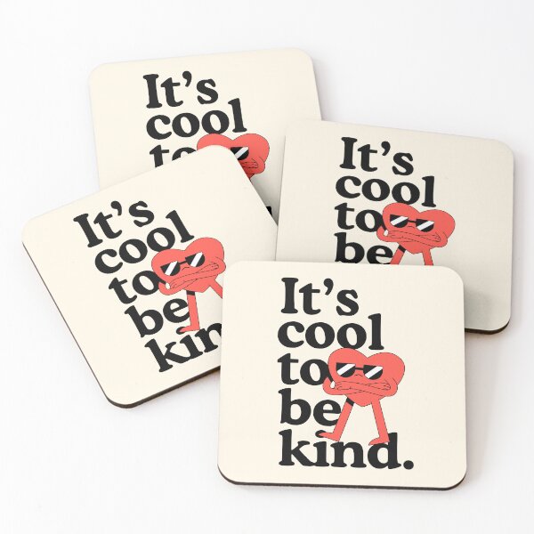 Item preview, It's Cool To Be Kind - Retro Fun Quote Kindness Be Kind Cute Character designed and sold by TheLoveShop.