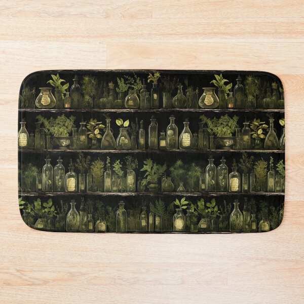 Item preview, Witchcore herbs pharmacy - Vintage botanical witch apothecary Plants  - witchy girl wiccan witch fantasy books reader designed and sold by Fantasy Cache.