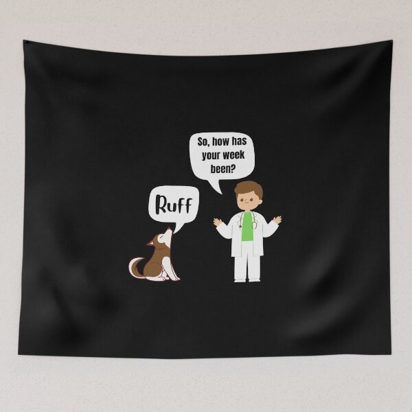 Item preview, funny vet dog doctor designed and sold by Thespacerocket.