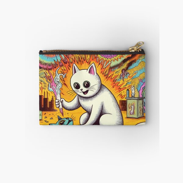 Item preview, Cosmic Cat in the Psychedelic World designed and sold by Gacram.