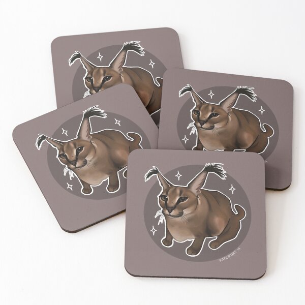 Item preview, Big Floppa Caracal Gosha Meme Art designed and sold by Kittiliviart.