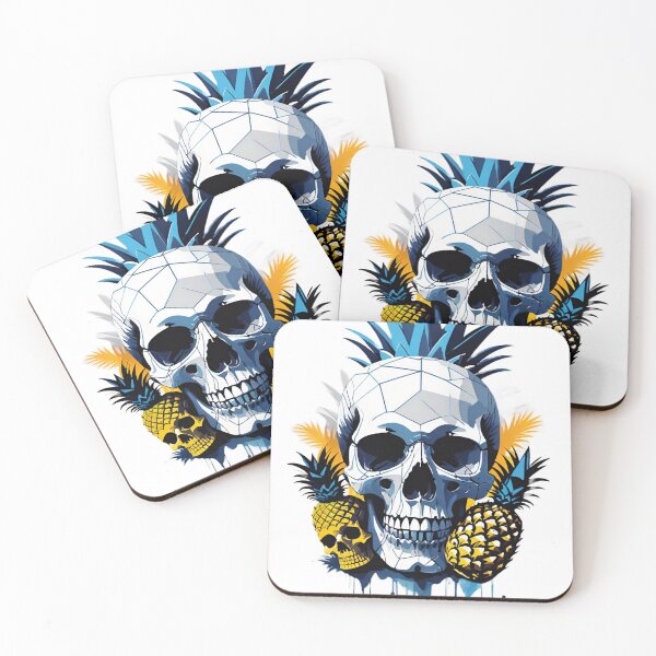 Item preview, Pineapple Skull designed and sold by LavenderJam420.