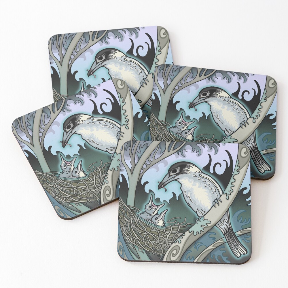 Item preview, Coasters (Set of 4) designed and sold by InkyblueDesign.