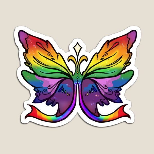 Artikelvorschau, Regenbogen-Feenflügel entworfen und verkauft von Httpkilljoy.