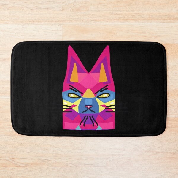 Item preview, Geometric Villain Cat Pointy Ears  designed and sold by wildjellybeans.