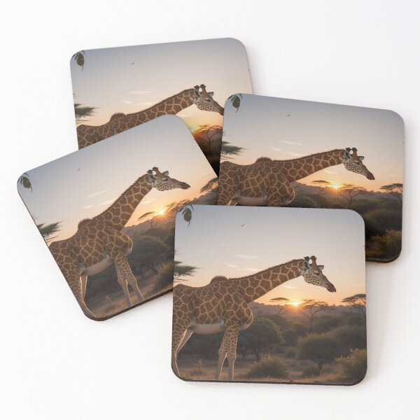 Item preview, Giraffe at Sunset designed and sold by FloridaMoon.