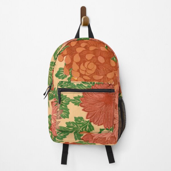 Item preview, Japanese Art, retro prints cute, chrysanthemum print, great Japan Gift! designed and sold by JapaneseClub.