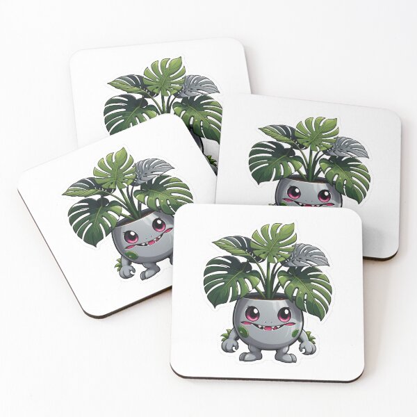 Item preview, Kawaii Monstera Plant designed and sold by duke818.