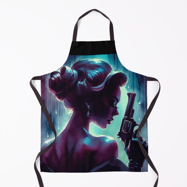Item preview, Femme Fatale with a Revolver [Neo Noir] designed and sold by RESToRAPTOR.