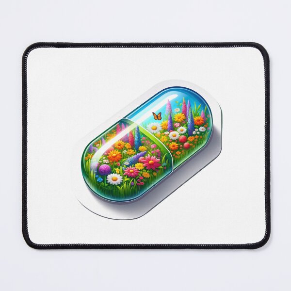Item preview, Vitamin Sticker with Spring Garden Inside designed and sold by mymagicstoreus.