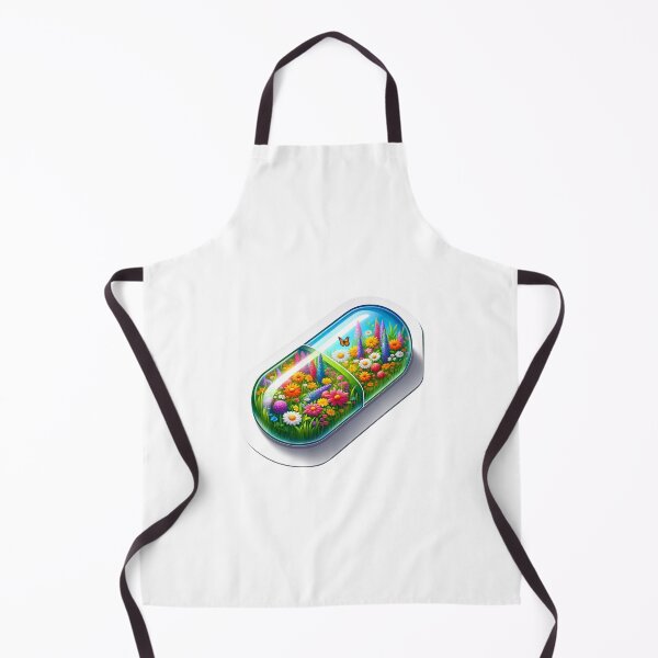 Item preview, Vitamin Sticker with Spring Garden Inside designed and sold by mymagicstoreus.