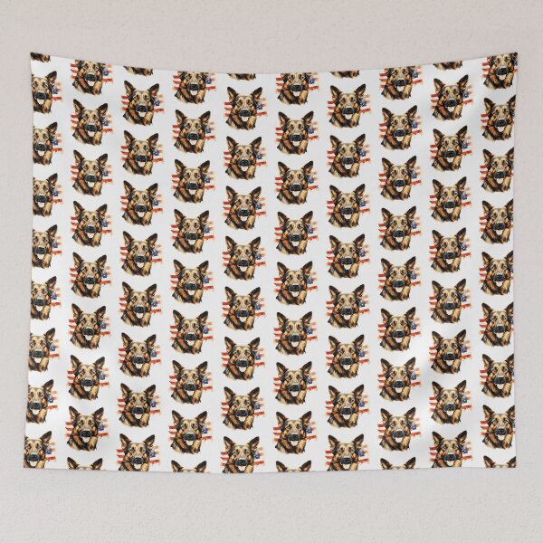 Item preview, American Flag German Shepherd  designed and sold by TheAnimalZ00.