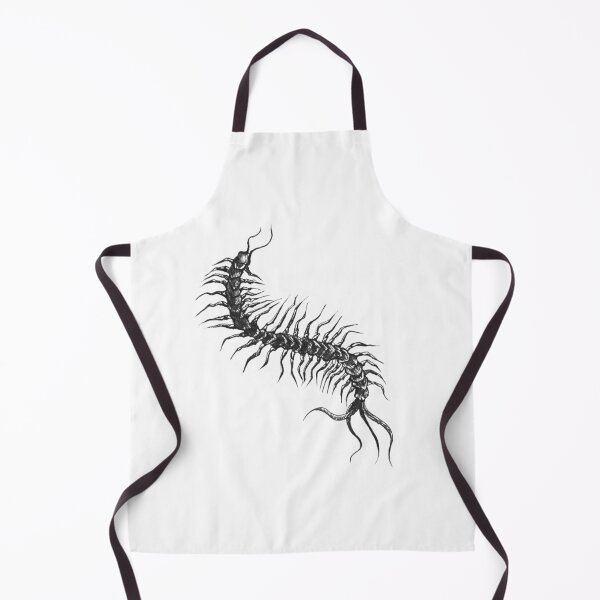 Item preview, Centipede blackwork design designed and sold by inkjohn.