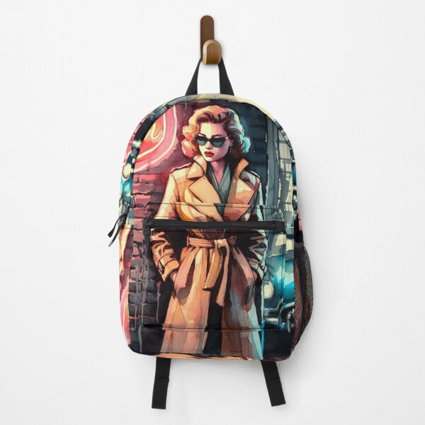 Item preview, Detective Woman [Neon Noir] designed and sold by RESToRAPTOR.