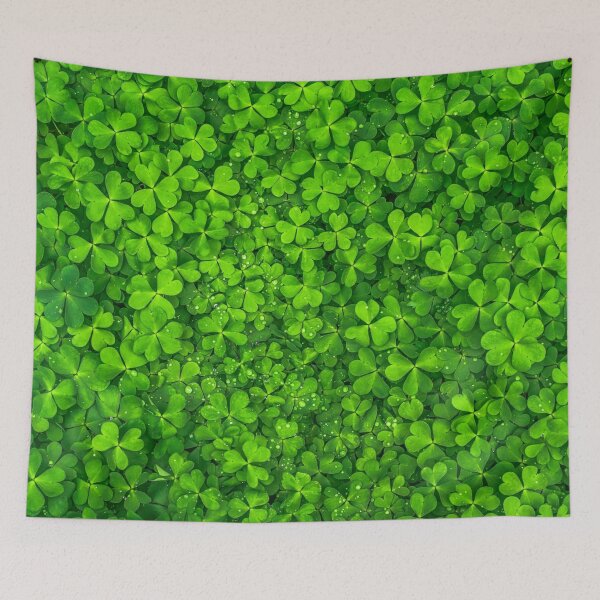 Item preview, St Patrick's Day Let the Shenanigans Begin Four Leaf Clover designed and sold by Chelsealuv Krigbaum.