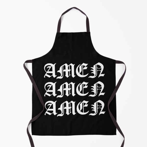 Item preview, AMEN AMEN AMEN (black) designed and sold by Psalm & Sword.