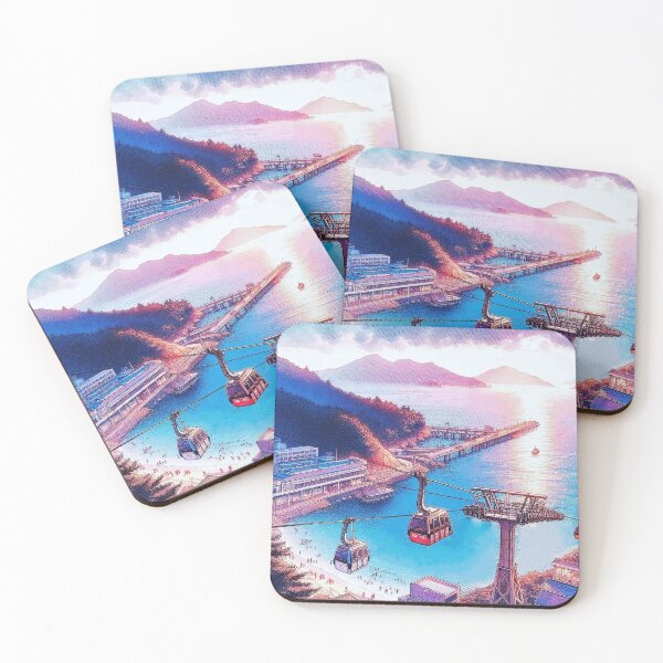 Item preview, Yeosu Marine Cable Car in Korea. designed and sold by growing-mom.