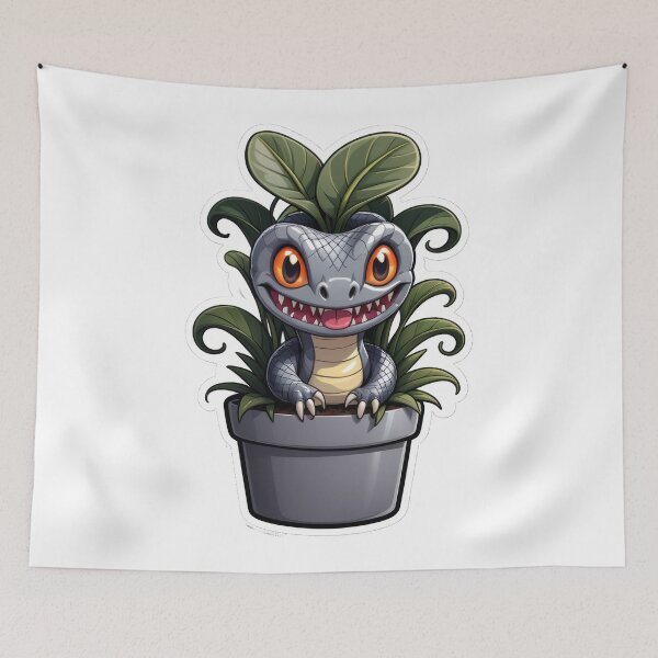 Item preview, Kawaii Snake Plant designed and sold by duke818.