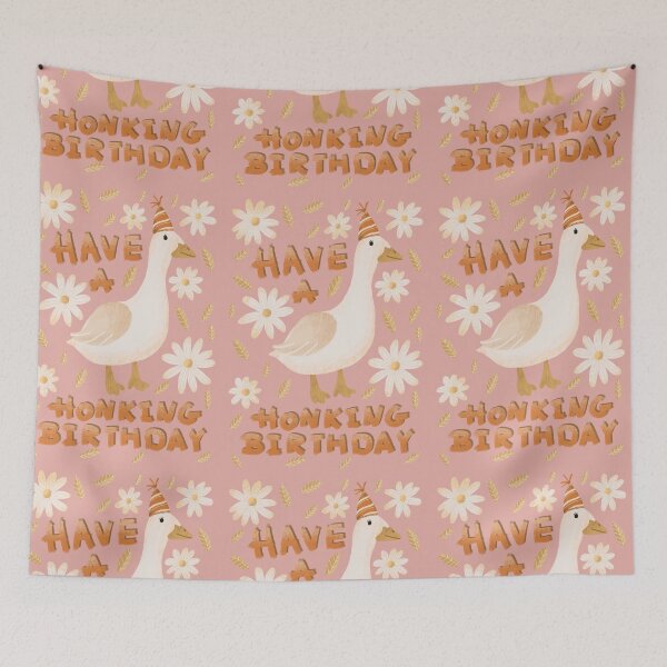 Item preview, Have a honking birthday designed and sold by pinkyfish1010.