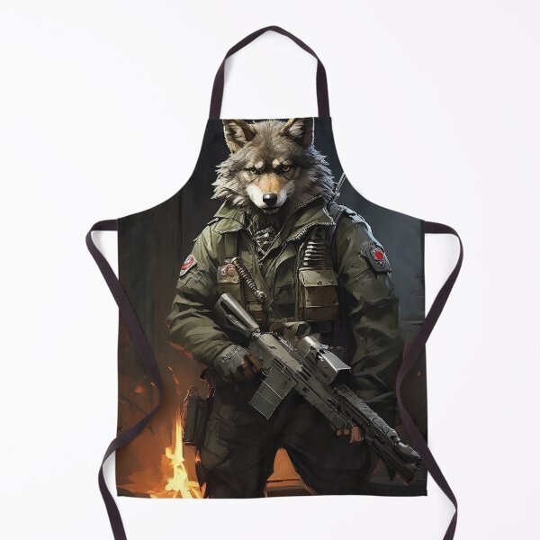 Item preview, Animal Action Wolf Warior designed and sold by MartinezJac.