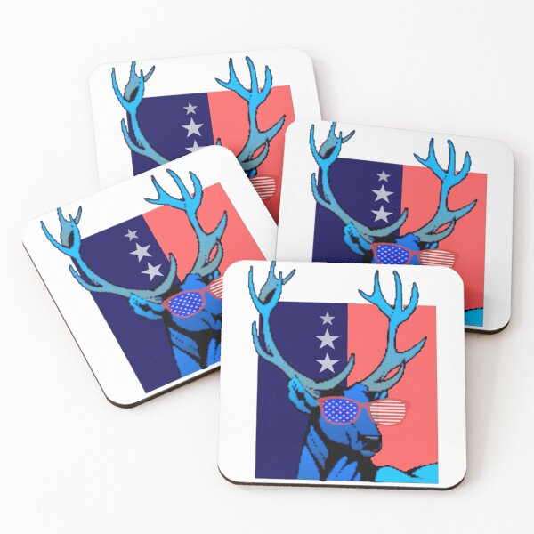 Item preview, American Flag Deer Specs Hunting designed and sold by prsagar01.
