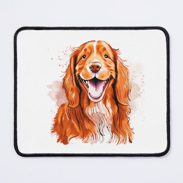 Item preview, Watercolor Irish Setter Dog designed and sold by TheAnimalZ00.