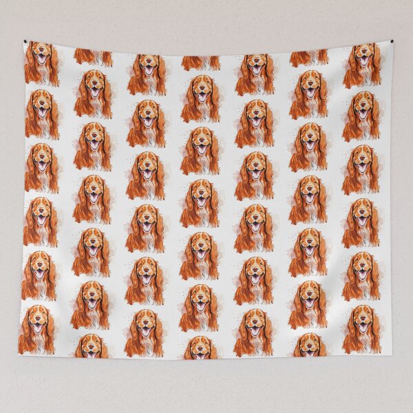 Item preview, Watercolor Irish Setter Dog designed and sold by TheAnimalZ00.