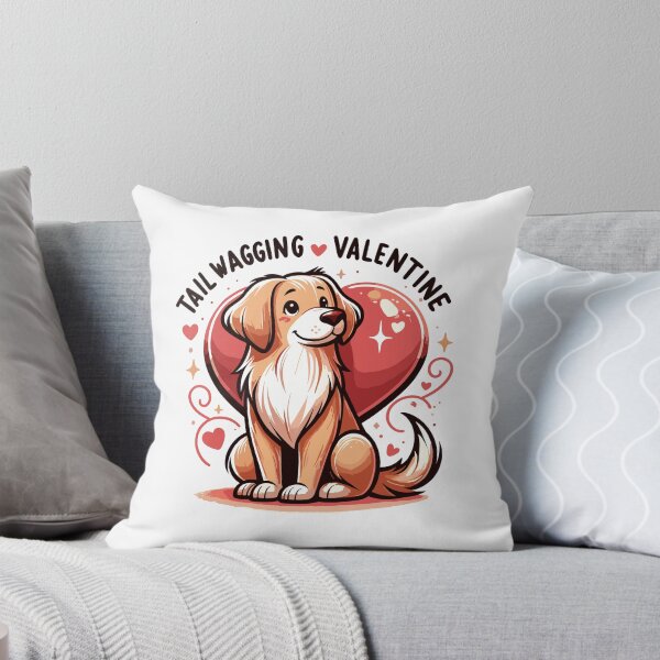 Item preview, Affectionate Canine Valentine Tee designed and sold by PunnyPawsShop.