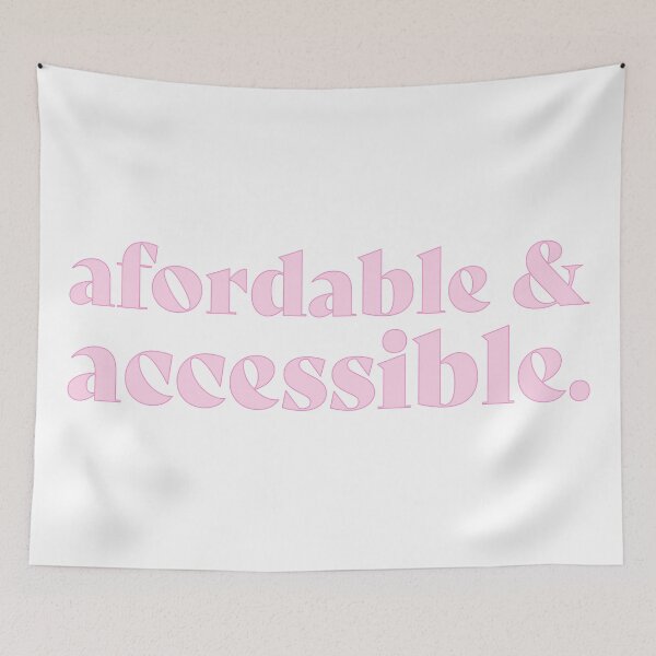 Item preview, afordable and accessible designed and sold by Nina Susan Design.