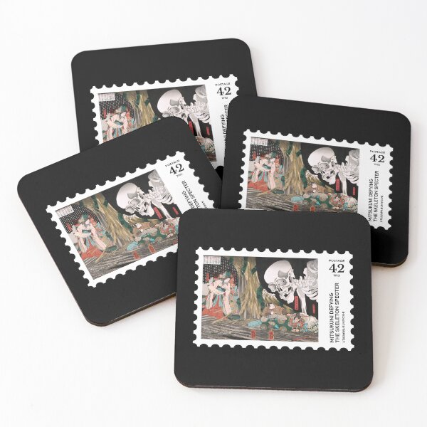 Item preview, Utagawa Kuniyoshi stamp designed and sold by RabbitK.
