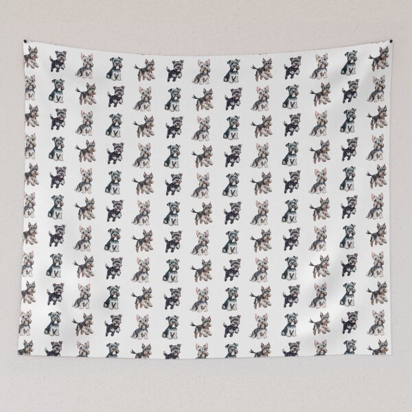 Item preview, Schnauzer miniatura en acuarela designed and sold by TheAnimalZ00.