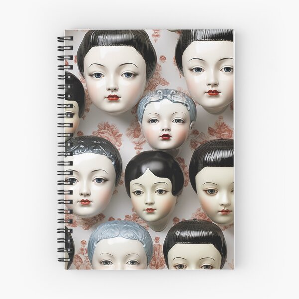 Item preview, Lovely Collection of Elegant Antique Victorian Doll Heads designed and sold by Shelly Little.