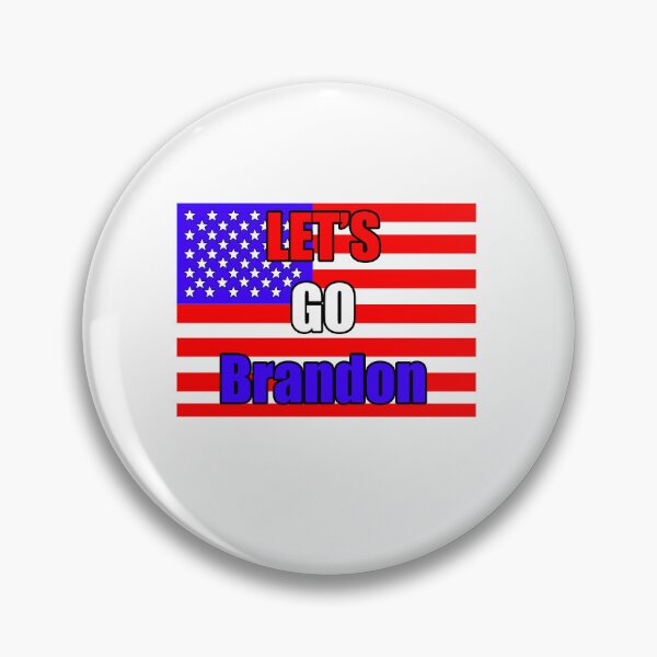 Item preview, Let's Go Brandon American Flag sticker, t-shirt, hat, hoodie, socks designed and sold by coylechase.