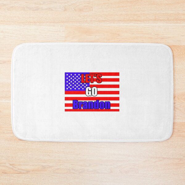 Item preview, Let's Go Brandon American Flag sticker, t-shirt, hat, hoodie, socks designed and sold by coylechase.