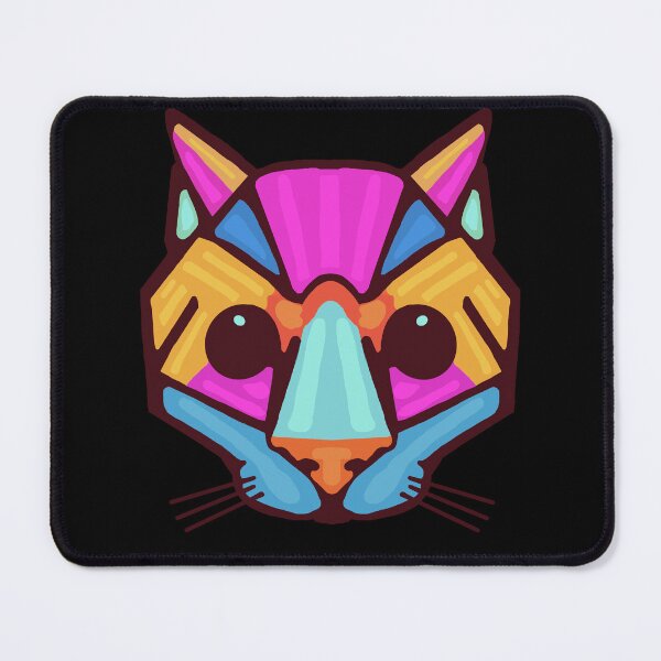 Item preview, Geometric Cat Big Nose  designed and sold by wildjellybeans.