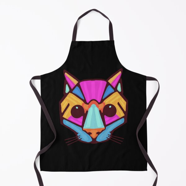 Item preview, Geometric Cat Big Nose designed and sold by wildjellybeans.