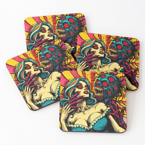 Item preview, Trippy Psychedelic Meeting With A Spider Man designed and sold by AIPixelMaster.