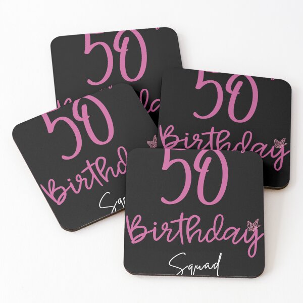 Item preview, 50th Birthday Squad Funny Matching Bday Squad Family Party designed and sold by thebest-2studio.