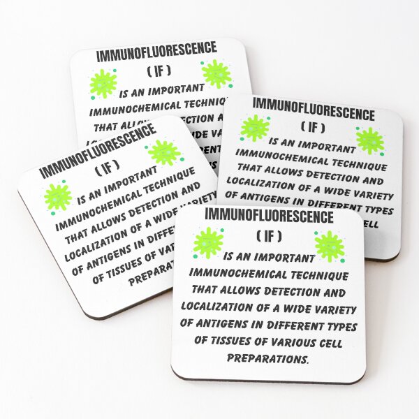 Item preview, Immunofluorescence chemical reaction designed and sold by Thespacerocket.