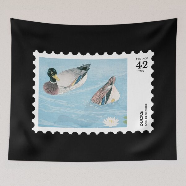 Item preview, Goyō Hashiguchi stamp designed and sold by RabbitK.